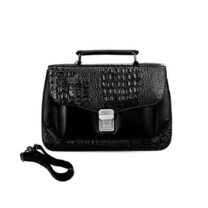SB-HB502 SSB Leather Croco-Design Ladies Handbag