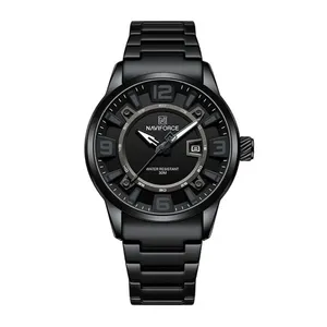 NAVIFORCE NF8044 Luminous Stainless Steel Strap Quartz Men’s Watch - Variant 2