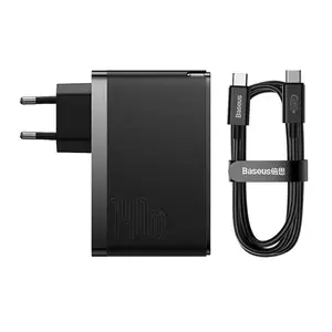 Baseus GaN5 Pro 140W High-Speed Fast Charger with 240W Type-C Cable