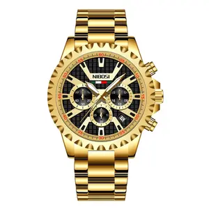 Nibosi 2505 High Quality Stainless Steel Fashionable Men's Watch