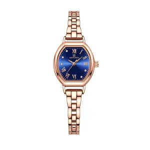 NAVIFORCE NF5035 Ladies High Quality Stainless Steel Waterproof Bracelet Elegant Barrel Shape Dress Watch
