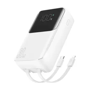 JOYROOM JR-PBC07 Lightning Dual Cables 30W Mini Power Bank - Variant 2