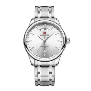 NAVIFORCE NF9213 Analog Waterproof Stainless Steel Watch For Men