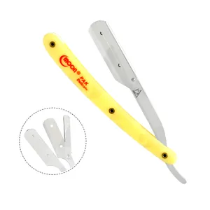 Moon Stainless Steel Professional Barber Straight Edge Shaving Razor