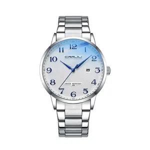 CRRJU 5009 Stainless Steel Analog Simple Classic Men's Watch