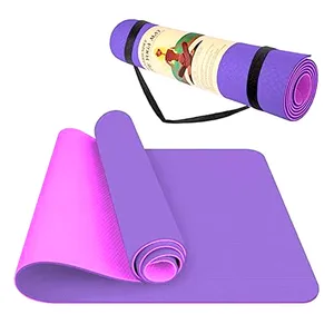 Non Slip Yoga and Exercise Mat 6 mm Durable Construction
