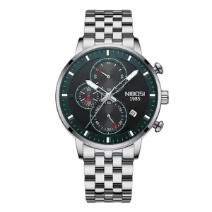 Nibosi 2531 Luxury Stainless Steel Waterproof Men's Watch - Variant 3