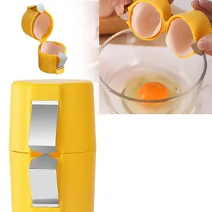 Hemico egg cracker Tool for Raw Eggs Shell Opener Handheld Eggs Breaker - Variant 1