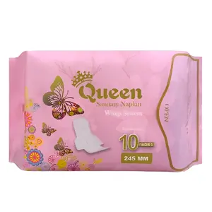 Queen Ultra Thin Wing System Sanitary Napkin