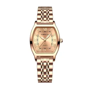 CRRJU 2493 Stainless Steel Japanese Quartz Movement Analog Dress Watch for Women - Variant 2