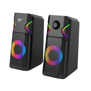 Havit SK201 RGB 2.0 10W Wired Gaming Speaker with Dynamic Lighting