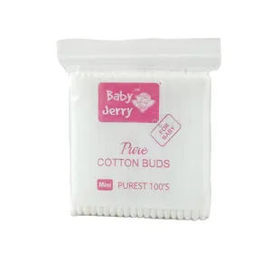 Baby Jerry Pure Cotton Buds for Baby 100 pcs 1 Box