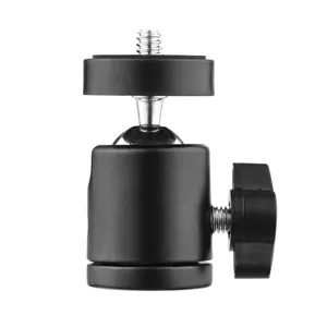 PULUZ Aluminum Rotatable Mini Tripod Ball Head 1/4" Screw
