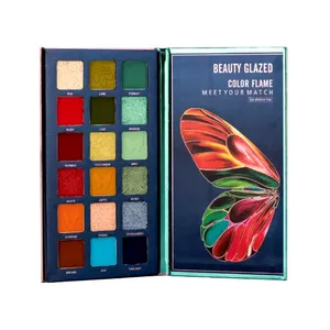 Beauty Glazed 18 Color Flame Eyeshadow Waterproof Palette