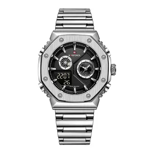 NAVIFORCE NF9216S Dual Time Display Analog Quartz Man's Watch - Variant 1