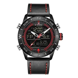 Naviforce NF9144 Luxurious Leather Waterproof Quartz Men's Watch