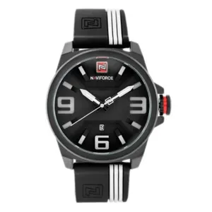 NAVIFORCE 9098 Quartz Sport Waterproof Silicone Men's Watch