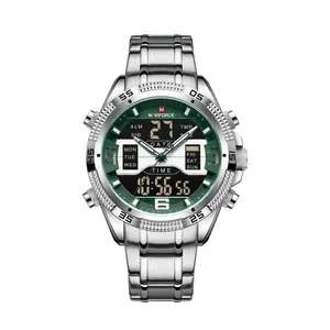 Naviforce NF9201 High Quality Stainless Steel Dual Movement Sport Fashion Men's Watch - Variant 4