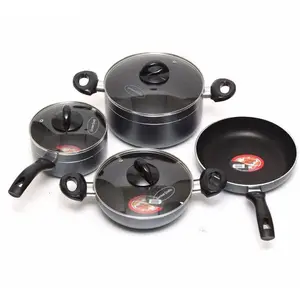 Kiam Die-Casting Non-Stick 7 set Ceramic Coated Fry Pan
