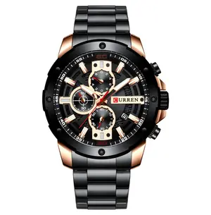 Curren 8336 High Quality Stainless Steel Luminous Men's Watch - Variant 2