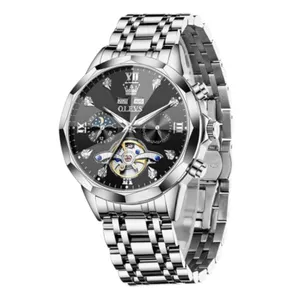 Poedagar 938 Luxury Stainless Steel Chronograph Men's Watch - Variant 3