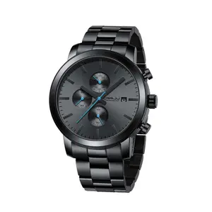 CRRJU 2287 Comfortable Stainless Steel Multifunctional Analog Quartz Mens Watch - Variant 2