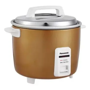 Panasonic SR-W18G Rice Cooker-600w & 1.8 liter-White Color