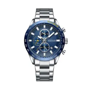 CRRJU 2306 High Quality Stainless Steel Multifunctional Quartz Classic Men's Watch - Variant 2