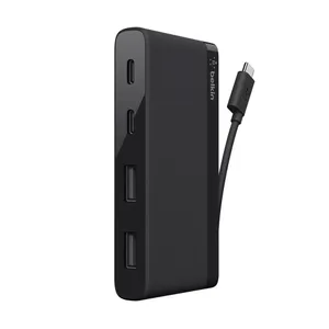 Belkin F4U090btBLK 4-Port Type-C Mini Hub