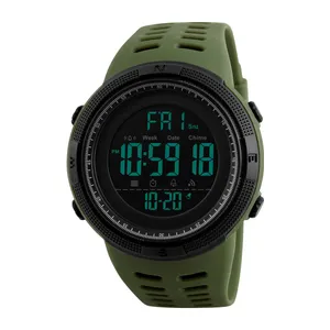 Skmei 1251 Digital Dial PU Strap Waterproof Sports Men's Watch - Variant 1