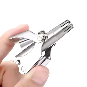 Kemei KM-108 Manual Stainless Steel Nose Hair Trimmer