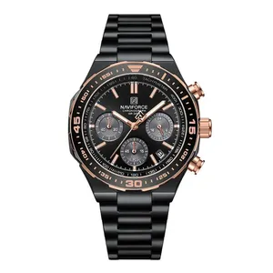 NAVIFORCE NF8049 Luminous Multifunctional Dial Men’s Watch - Variant 2