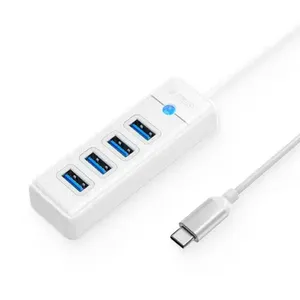 Orico PW4U-C3 4-Port Type-C To USB3.0 HUB White