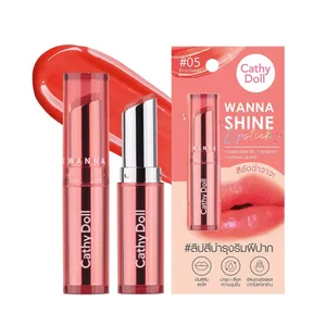 Cathy Doll #05 Wanna Shine Blink Orange Lipstick