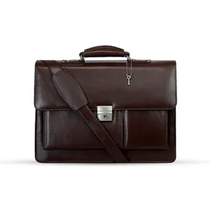 Smart & Cow Leather Unique Laptop Marketing Official Bag