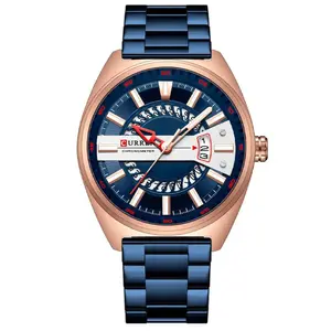 Curren 8403 High-Quality Stainless Steel Fashionable Men's Watch - Variant 2