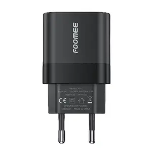 Foomee CA12 10.5W Dual-Port Fast Charging Safe and Reliable Adapter