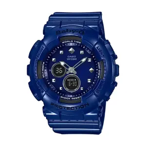 Casio BA-125-2A Baby-G Women's Resin Body Aquatic Sports Edition Analog Digital Wristwatch