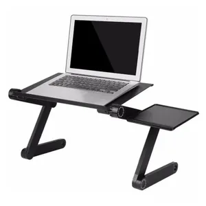 Laptop Table T9 Aluminium Alloy Surface USB Cooling Fan