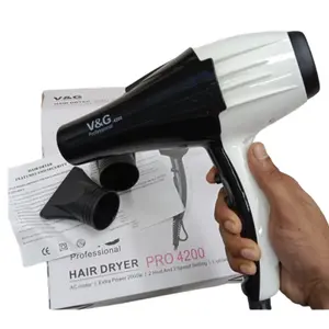 V&G Pro- 4200 Professional Hair dryer AC motor Extra Power 2000w