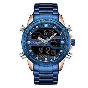 Naviforce NF9138 Luxurious Stainless Steel Men's Watch - Variant 2