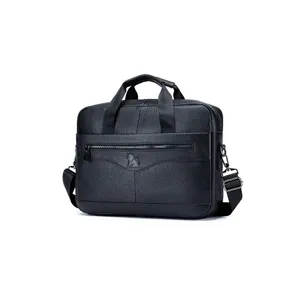 100 % Genuine Leather Briefcase Type Laptop Document Carry Bag - Variant 1