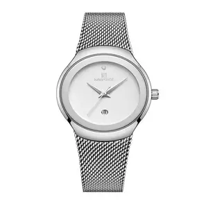 Naviforce NF5004 Milanese Mesh Strap Waterproof Versatile Ultra Thin Women's watch - Variant 4
