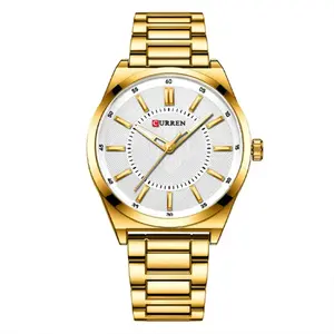 Curren 8407 High Quality Stainless Steel Waterproof Men's Watch - Variant 1