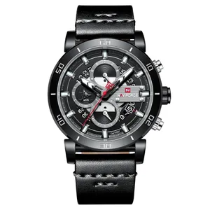 Naviforce NF9131 Analog Sports Leather Quartz Men's Watch - Variant 2