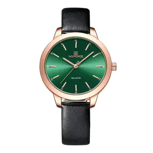 NAVIFORCE NF5024 PU Leather Analog Watch For Women - Variant 3