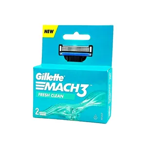 Gillette Mach 3 Manual Razor Shaving Blades - 2s Pack (Cartridge)