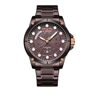 NAVIFORCE 9152 Luxury Brand Stainless Steel Quartz Man's Watch - Variant 4