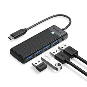 ORICO PAPW4A-C3 PW Series 4-Port USB Type-C HUB Black