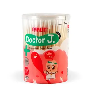 Farlin BCB Paper Steam Light Weight Cotton Swab 190Pcs 1 Dibba